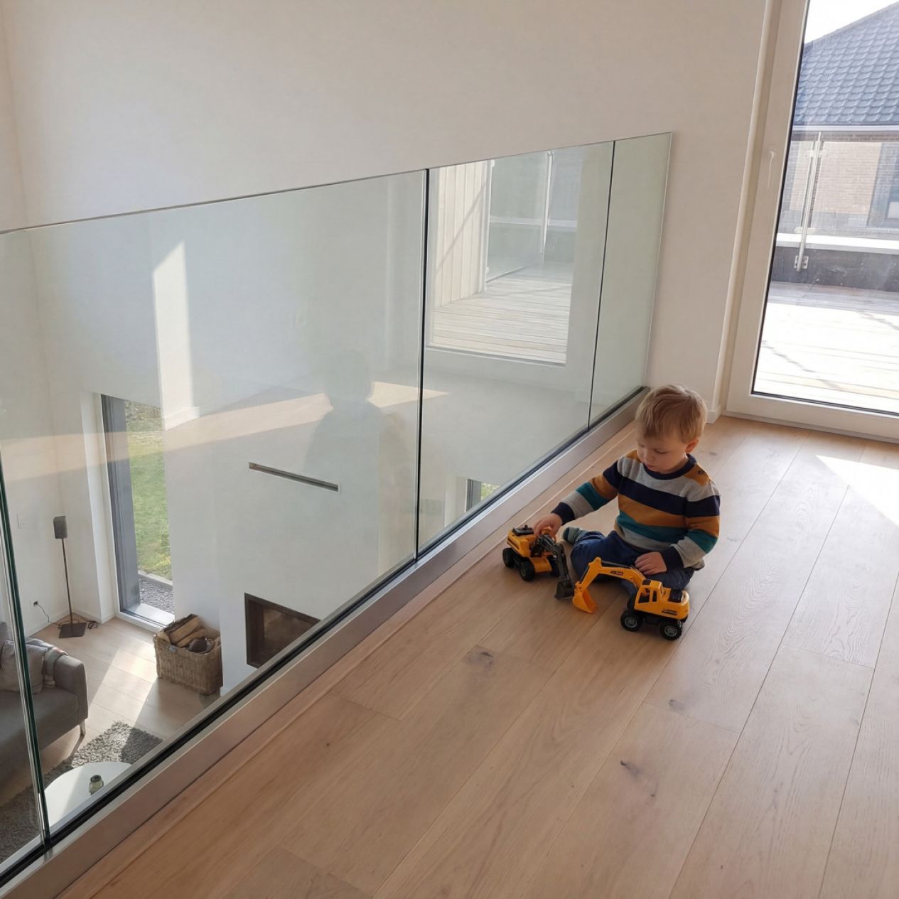 Czy balustrady szklane są bezpieczne dla dzieci?