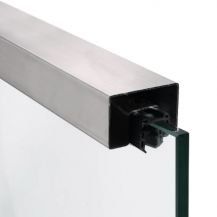 Handrail on glass 60x40