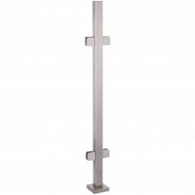 Railing post 40x40 without railing for glass