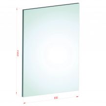 88.2 - 110 x 80 - Bezbarwne szkło bezpieczne laminowane VSG hartowane ESG