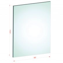88.2 - 110 x 90 - Bezbarwne szkło bezpieczne laminowane VSG hartowane ESG