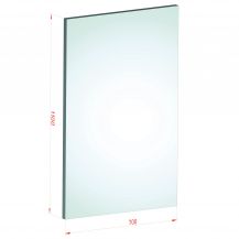 88.2 - 110 x 70 - Bezbarwne szkło bezpieczne laminowane VSG hartowane ESG