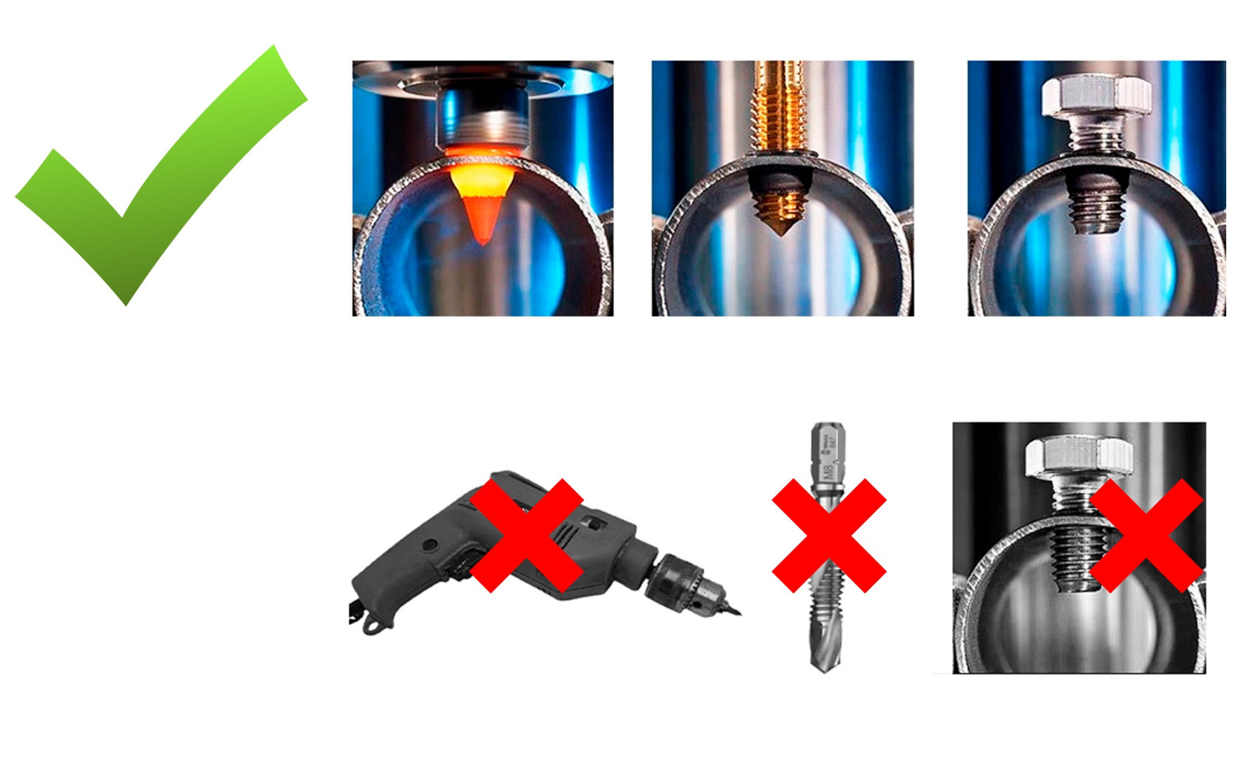 gwintowanie technologią flowdrill gwintowanie technologią flowdrill
