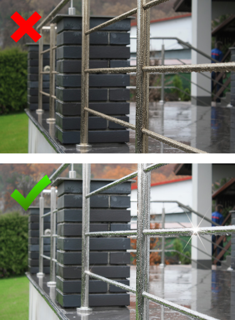 jak często czyścić balustradę nierdzewną - harmonogram czyszczenia i konserwacji