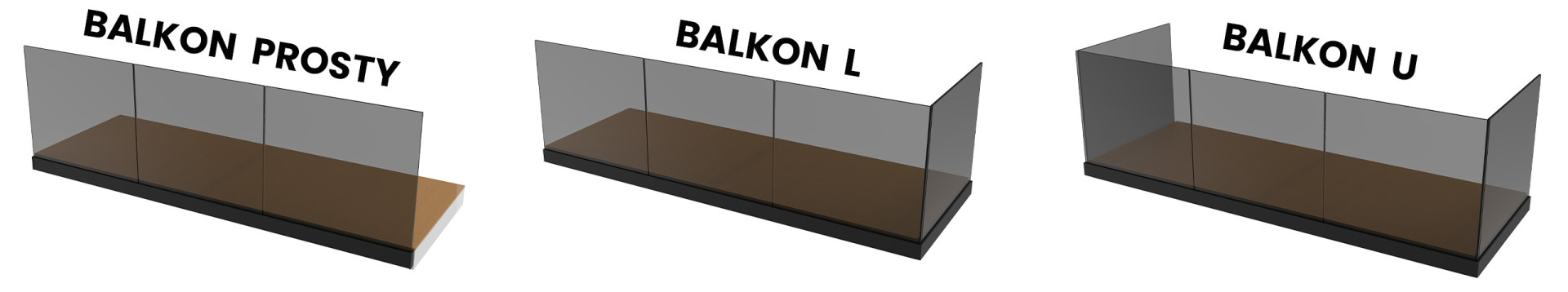 Kształty balkonów desktop