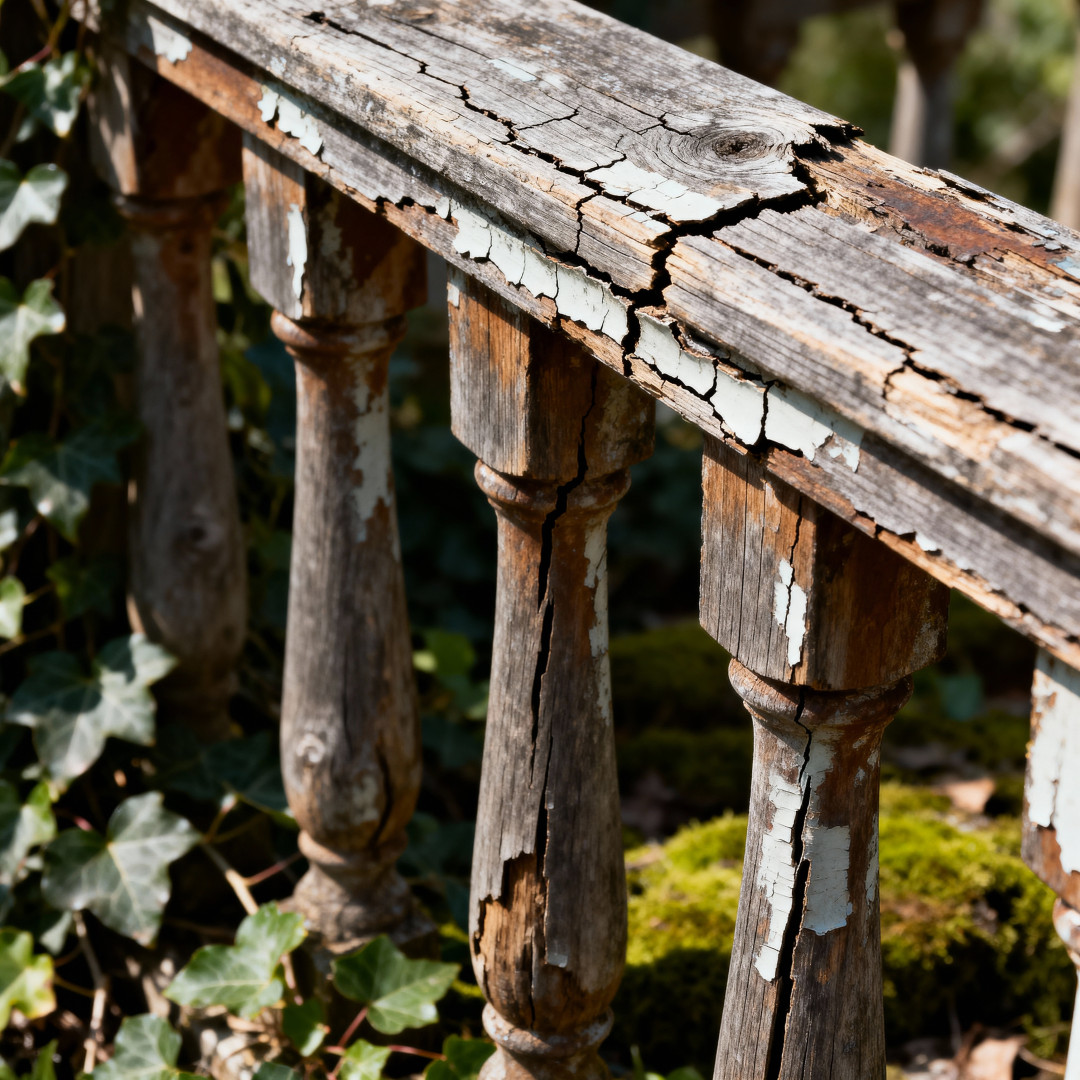 balustrada drewniana