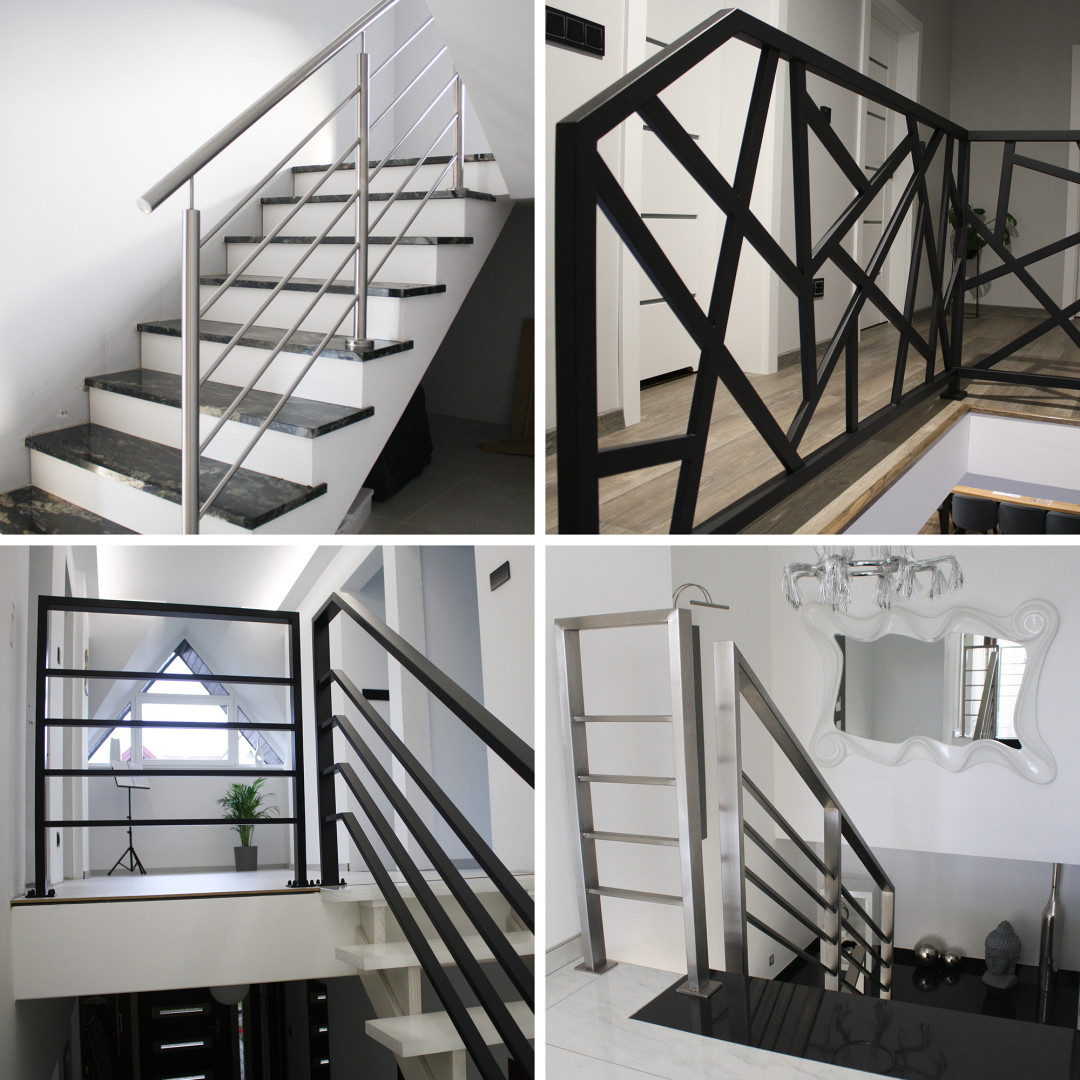 balustrady nierdzewne wewnętrzne