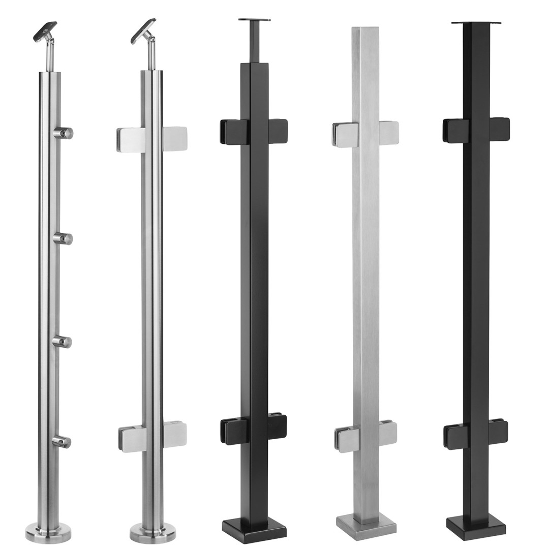 rodzaje słupków do balustrad