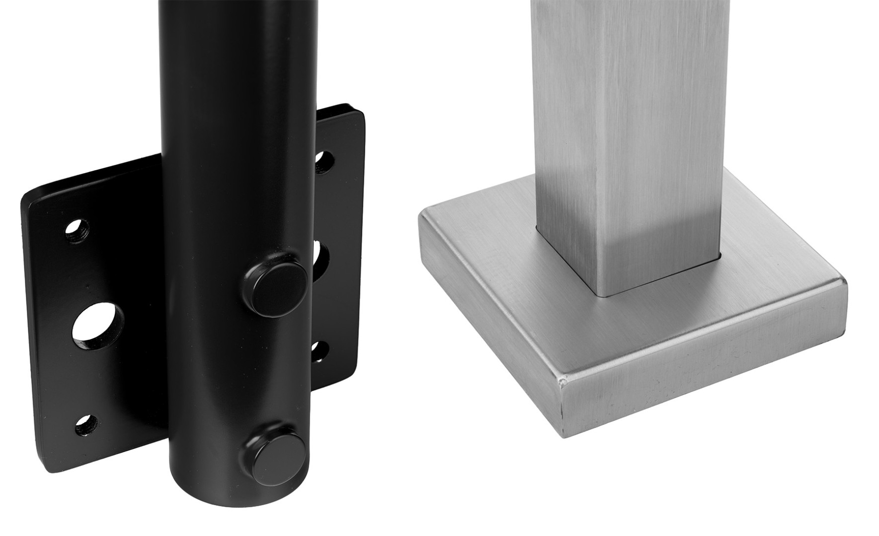 sposoby montażu słupków balustrad